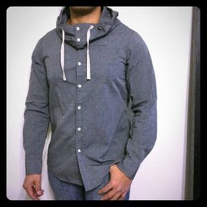 🚫SOLD🚫Topman Turtle neck button up shirt