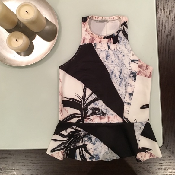 Zara Tops - Zara peplum shirt