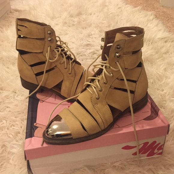Jeffrey Campbell Cutout Booties