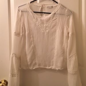 sheer billabong top