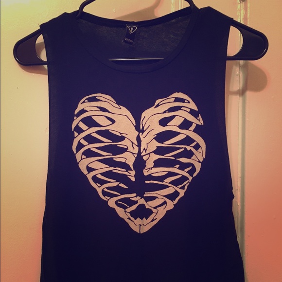 Rib Cage Heart Shirt