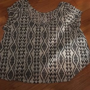 Live Love Dream crop top