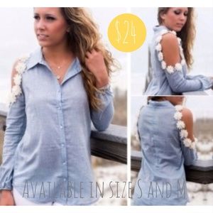 Pretty Floral Button Down