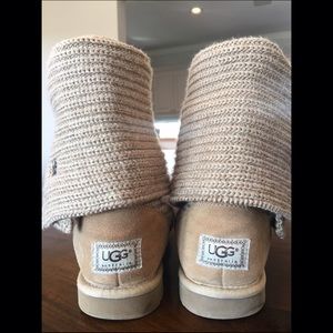 UGG Classic Cardy Knit Boots