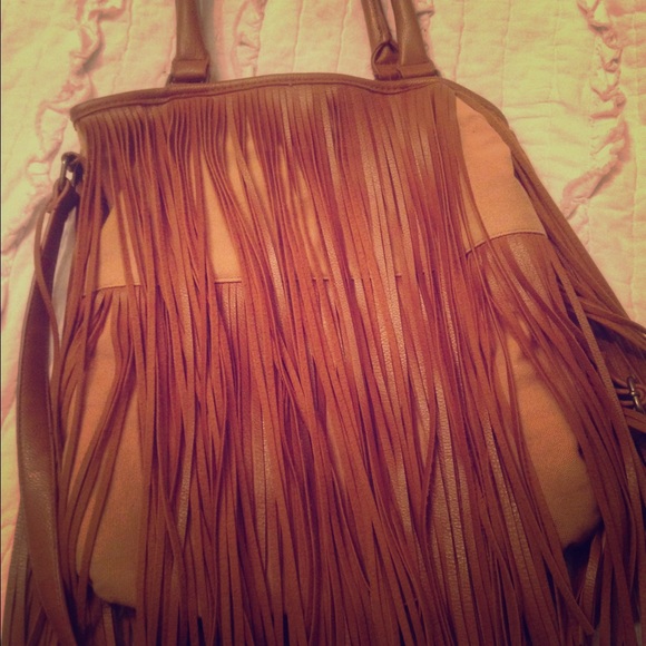 Fringe purse