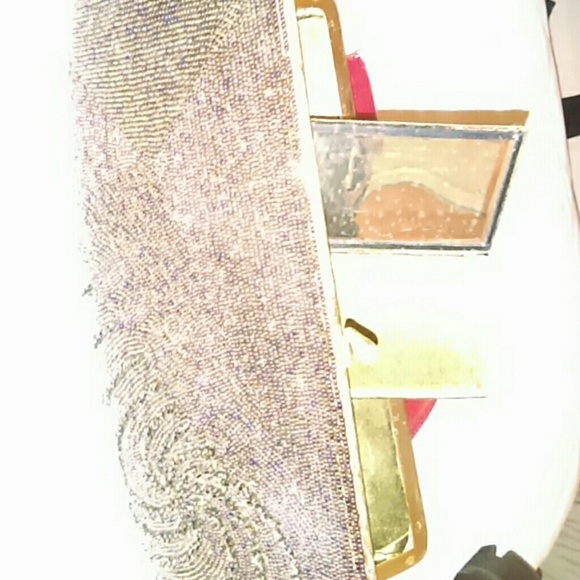 Vintage German chatelaine beaded handbag - Picture 2 of 4