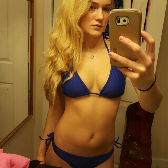 SEXY Blue Bodyglove Bathing Suit SIZE MEDIUM - Picture 1 of 4