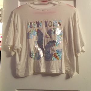 New York crop top