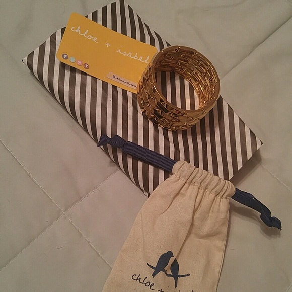 Chloe + Isabel gold bracelet