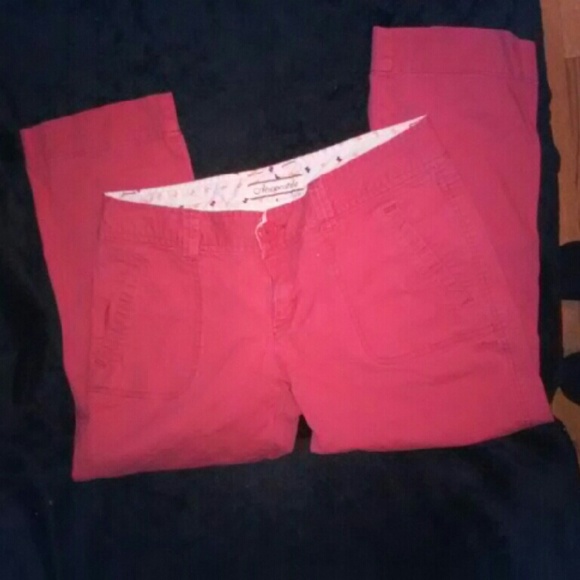 Aeropostle Coral Denim Capris - Picture 1 of 4