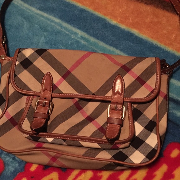 Authentic Burberry cross over purse