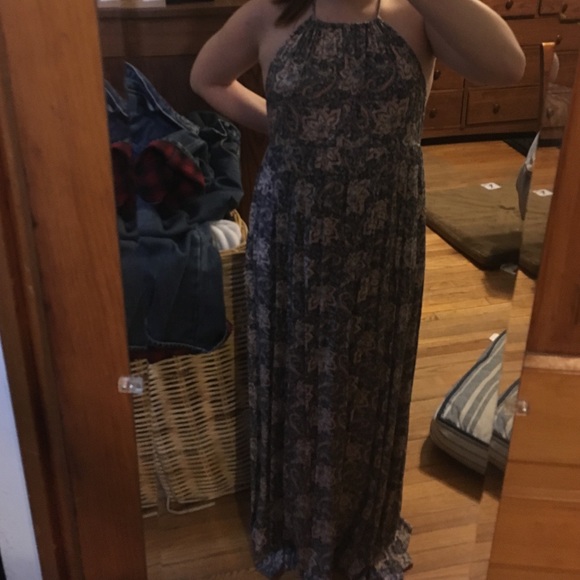 Forever21 backless maxi dress