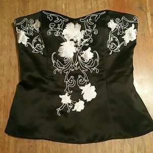 NWT White House Black Market corset top