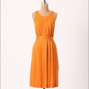 Anthropologie Silk Grand Slam Dress