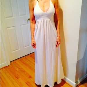 Maxi halter dress