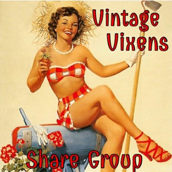 I'm a member of wonderful Vintage share groups! - Picture 1 of 2