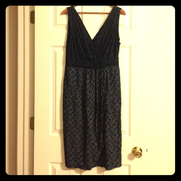 Fresh produce batik flower pattern crossover dress