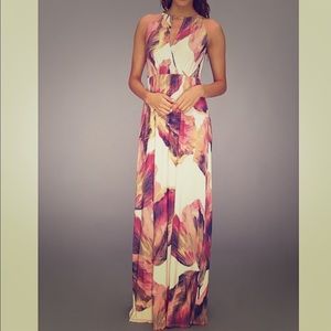 Multi-colored London Times Maxi Dress