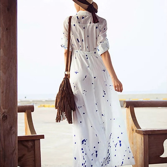 Long sleeve Boho Dress - Picture 2 of 4