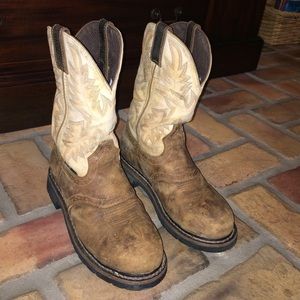 Justin Steel Toed Boots