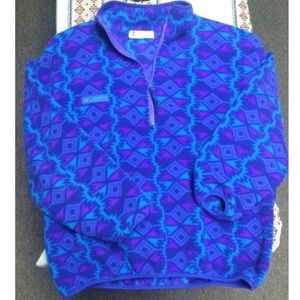 *ISO* Columbia Aztec Fleece Pullover