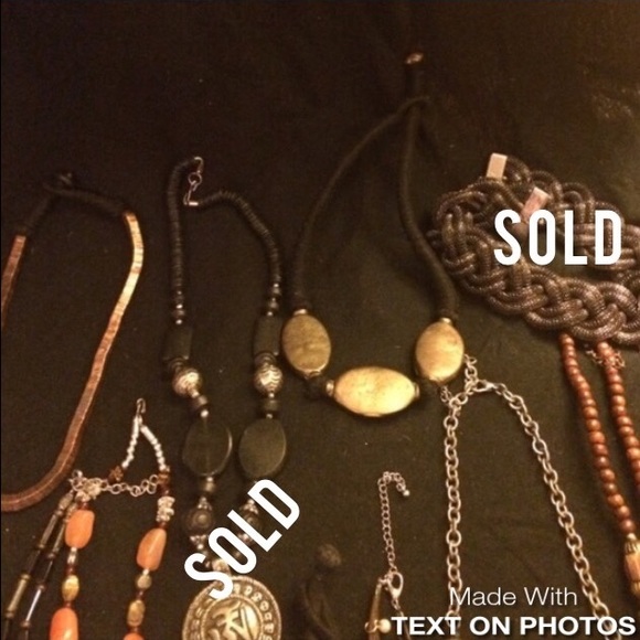 SOLD 11 Statement necklaces!!! - Picture 4 of 4