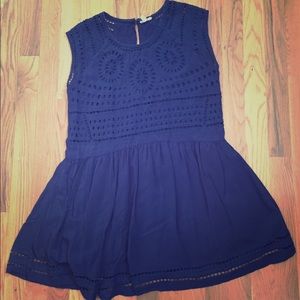 Casual Navy Tank Tunic