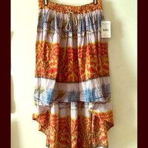 Urban outfitters/Free people NWT xs high low skirt