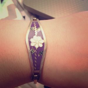 Purple bracelet