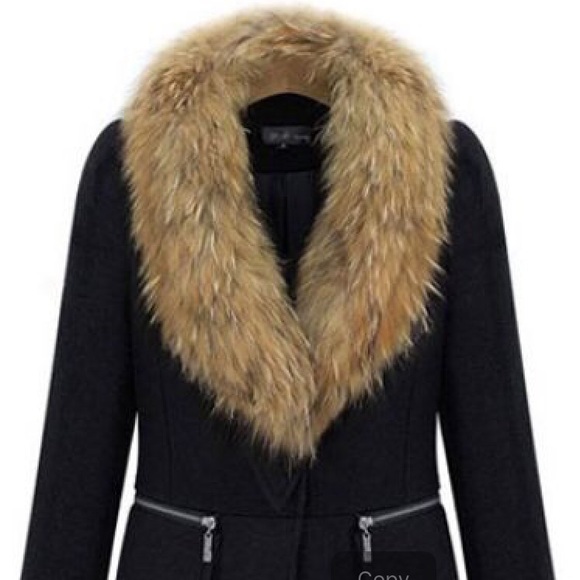 Black trench coat