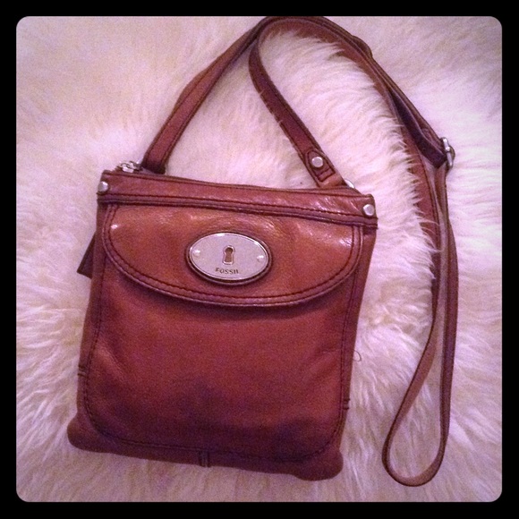 Fossil Cross Second fossil handbags brown leather cross poshmark Fossil Cross Second fossil handbags brown leather cross poshmark