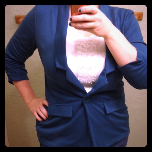 Teal Blazer