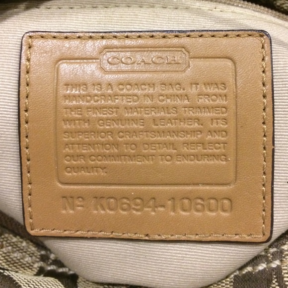Authentic Coach Purse - Picture 3 of 4