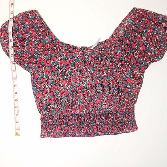 Free People Off-the-Shoulder Crop Top - Picture 2 of 4