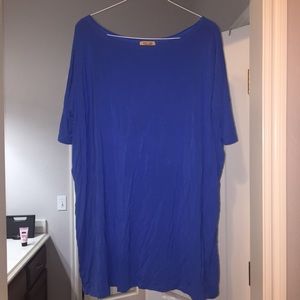 Royal blue PIKO dress