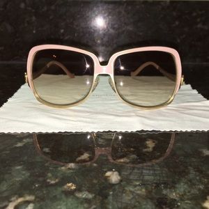 Balenciaga Rose & Gold Sunglasses