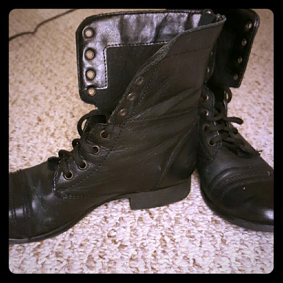 Steve Madden Combat Boots
