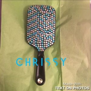 Bling hair brush