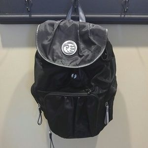 Black Stone Mountain Nylon Backpack