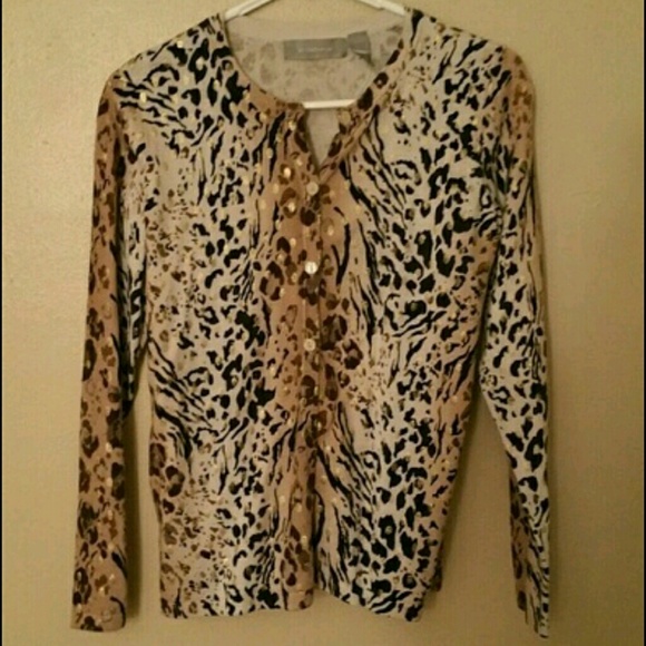 Leopard cardigan