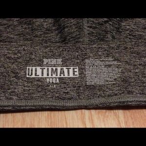 PINK Ultimate Grey Yoga
