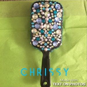 Bling hair brush
