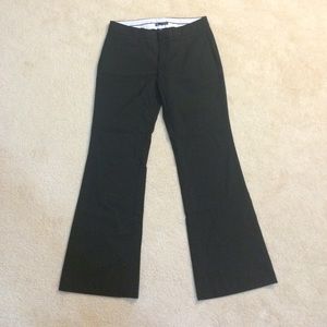 Gap sz 2 ankle hip slung fit black pants