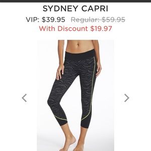 Looking for Fabletics Zebra Capri size Medium