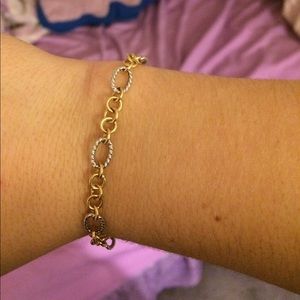 Dainty link bracelet