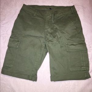 Green shorts