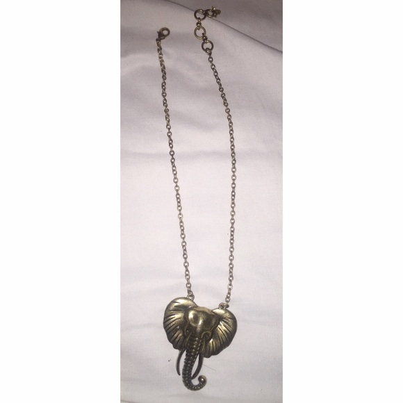 Lucky Brand Elephant Necklace - Picture 1 of 4