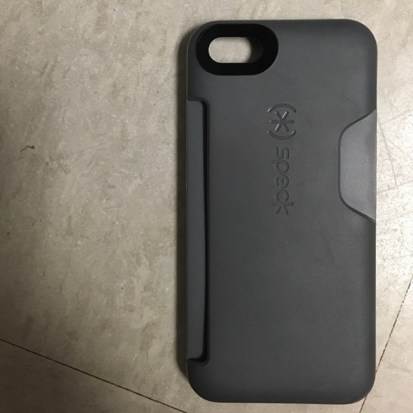 Grey iPhone 5/5s card holder case