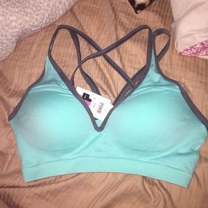 NWT pink layering bra