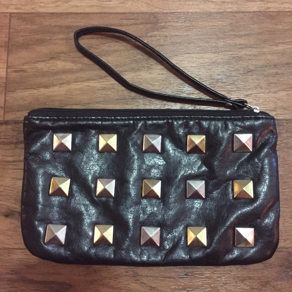 Studded wristlet.